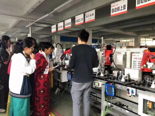自動化專線 機(jī)器人 水耕植物工廠 西藏班學(xué)子參觀勒流企業(yè),大開眼界